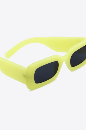 Polycarbonate Frame Rectangle Sunglasses-Teresa's Fashionista LLC
