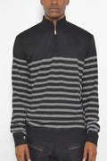QUARTER ZIPPER PULLOVER SWEATER-Teresa's Fashionista LLC