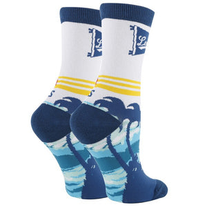 Los Angeles - Women's Funny crew socks-Teresa's Fashionista LLC