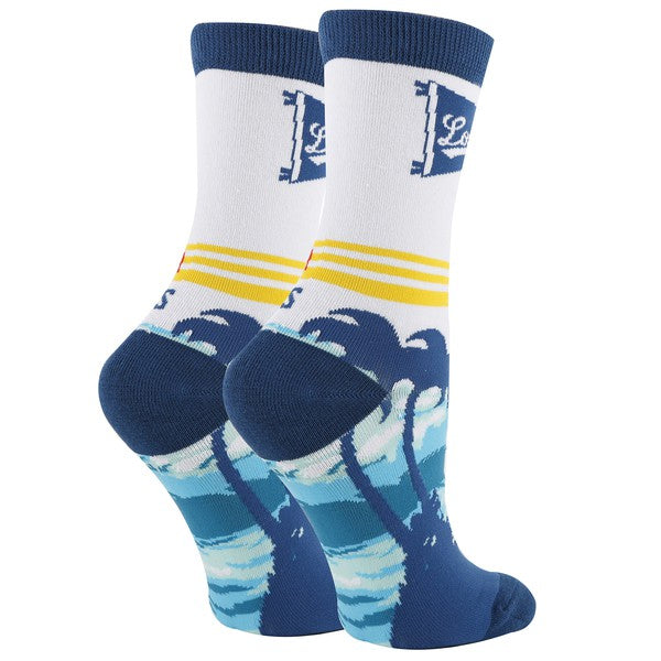 Los Angeles - Women's Funny crew socks-Teresa's Fashionista LLC