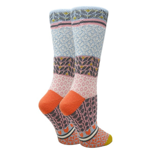 Ava - Women's Fuzzy crew socks-Teresa's Fashionista LLC