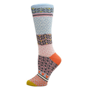 Ava - Women's Fuzzy crew socks-Teresa's Fashionista LLC