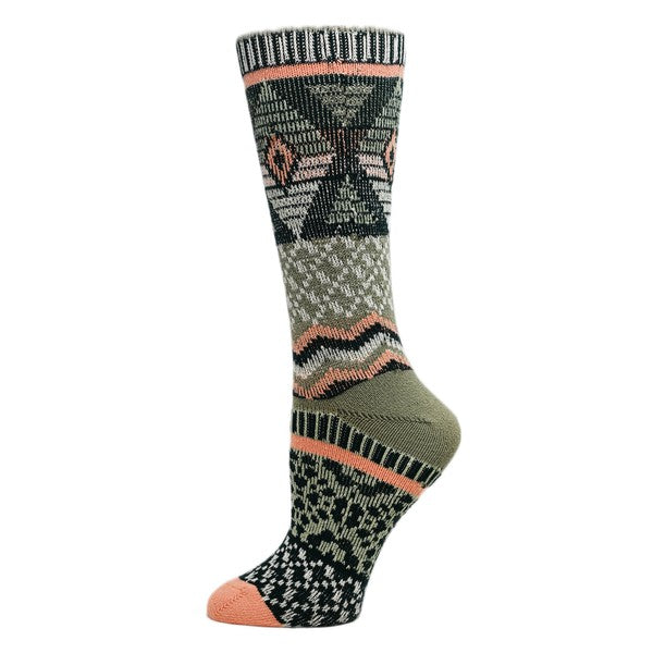 Emma - Women's fuzzy crew socks-Teresa's Fashionista LLC