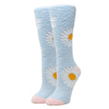 Daisy - Women's fuzzy crew socks-Teresa's Fashionista LLC
