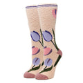 Julia - Women's fuzzy crew socks-Teresa's Fashionista LLC