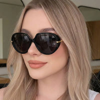 Oversized Tinted Lenses Sunglasses
