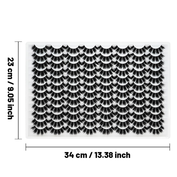 3D False Eyelashes Are Multi-layered, Realistic, Soft And Comfortable