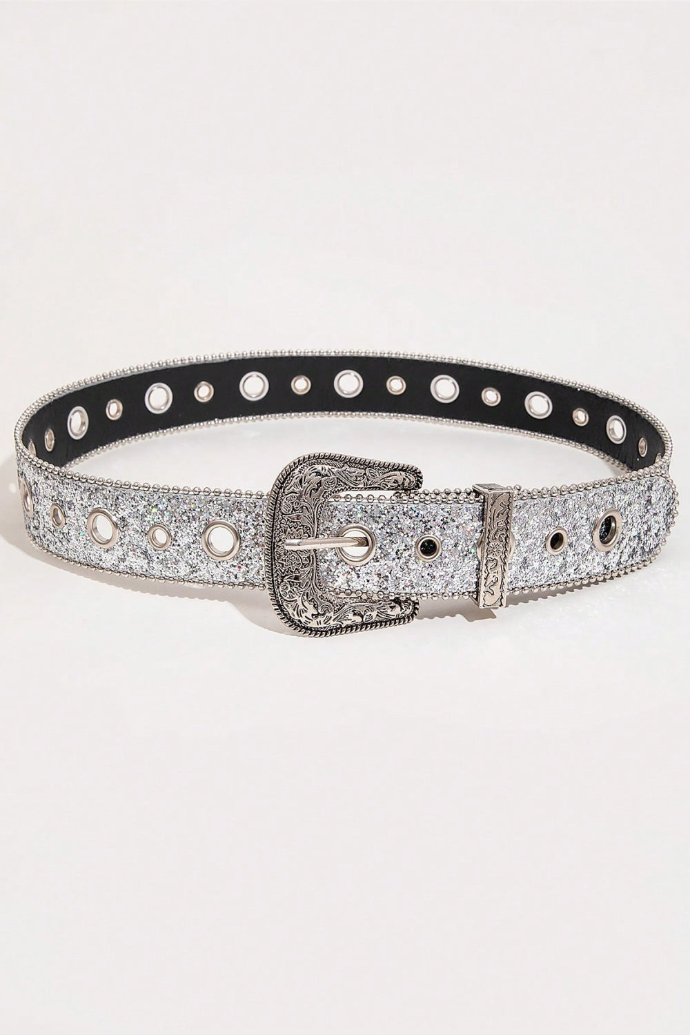 Grommet PU Leather Belt-Teresa's Fashionista LLC