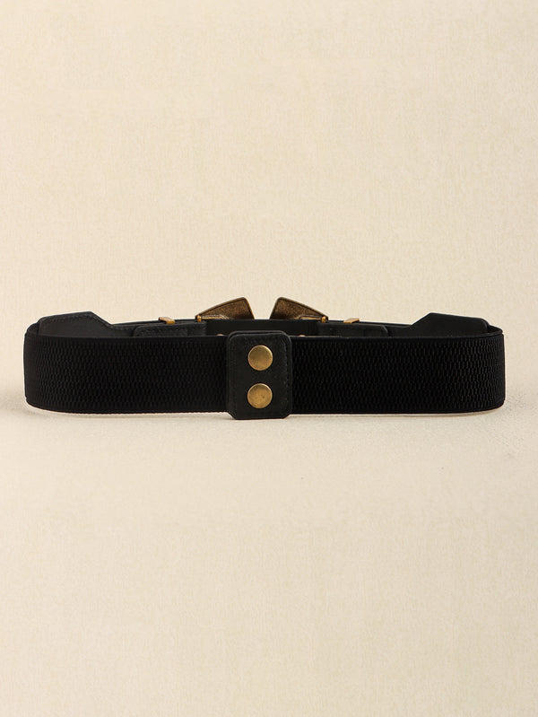 Double Buckle PU Leather Belt-Teresa's Fashionista LLC