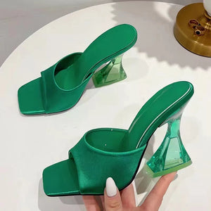 Open Toe High Heel Sandals-Teresa's Fashionista LLC