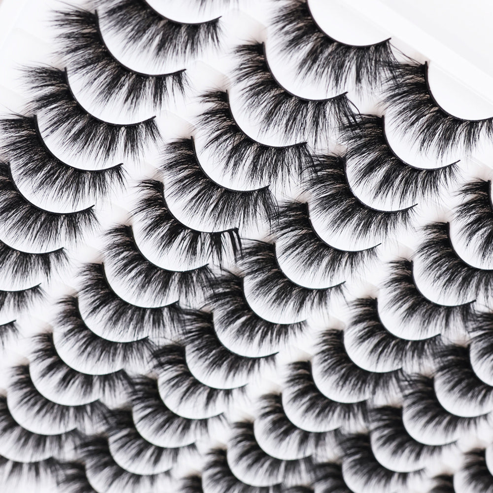3D False Eyelashes Are Multi-layered, Realistic, Soft And Comfortable