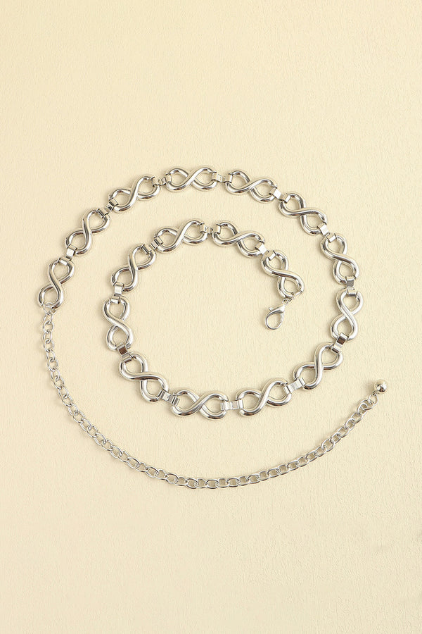 Alloy Lobster Clasp Belt-Teresa's Fashionista LLC