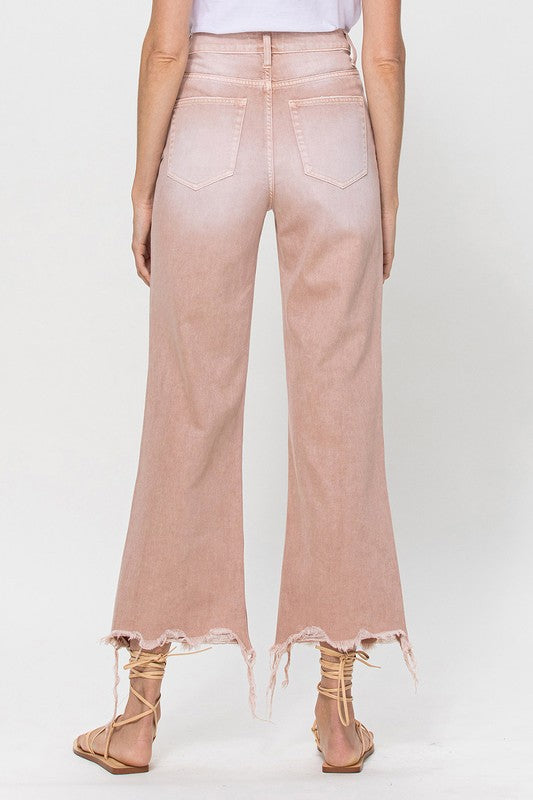 90's Vintage Crop Flare Jeans - Teresa's Fashionista LLC