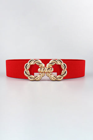 Zinc Alloy Buckle Elastic Belt-Teresa's Fashionista LLC