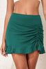 Ruched Elastic Waist Swim Skirt-Teresa's Fashionista LLC