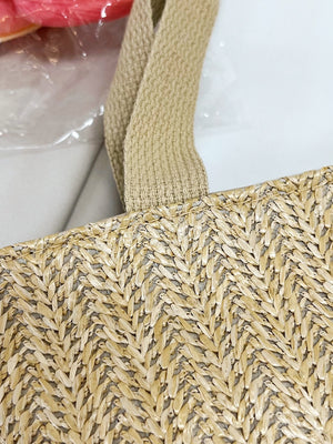 Straw Woven Tote Bag-Teresa's Fashionista LLC
