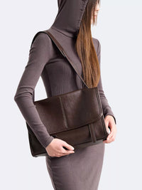 PU Leather Messenger Shoulder Bag