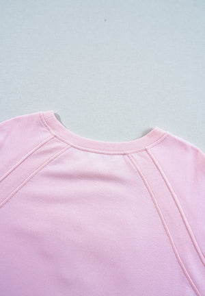 Valentine’s Day HUG AND KISSES Round Neck Sweatshirt - Teresa's Fashionista LLC