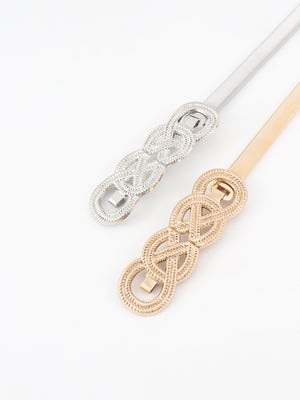 Knot Buckle Metal Belt-Teresa's Fashionista LLC