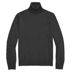 Weiv Mens Solid Turtleneck Sweater-Teresa's Fashionista LLC
