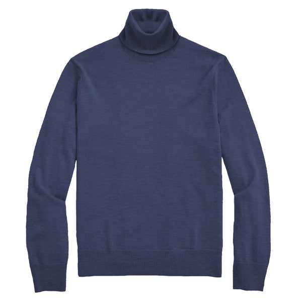 Weiv Mens Solid Turtleneck Sweater-Teresa's Fashionista LLC
