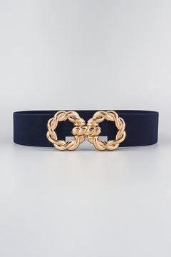 Zinc Alloy Buckle Elastic Belt-Teresa's Fashionista LLC