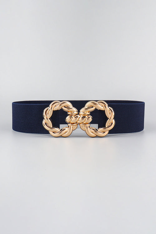 Zinc Alloy Buckle Elastic Belt-Teresa's Fashionista LLC