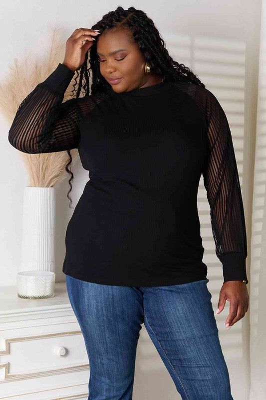 Raglan Sleeve Top-Teresa's Fashionista LLC