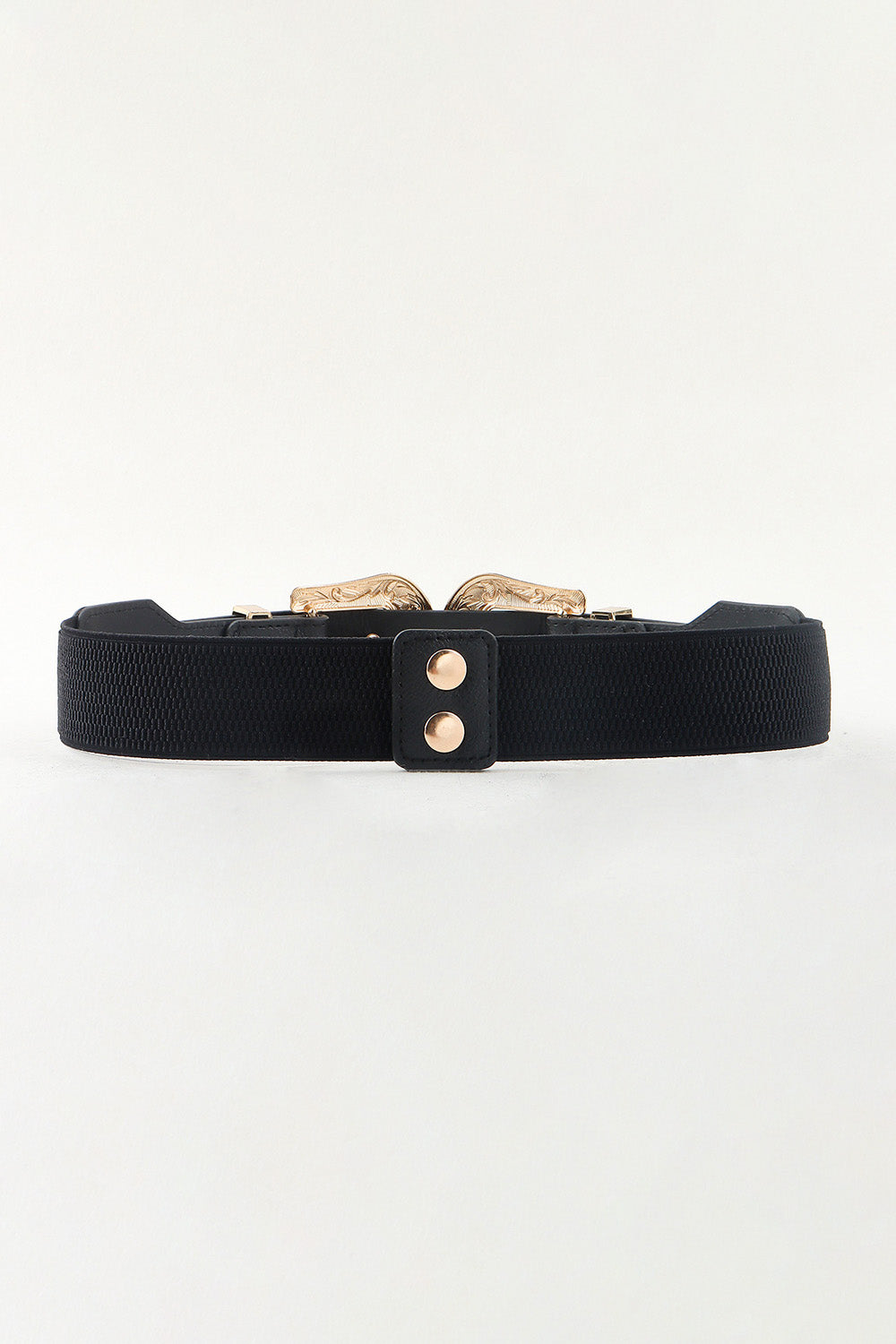 Symmetrical Zinc Alloy Buckle PU Leather Belt-Teresa's Fashionista LLC