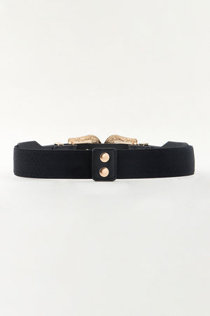 Symmetrical Zinc Alloy Buckle PU Leather Belt-Teresa's Fashionista LLC