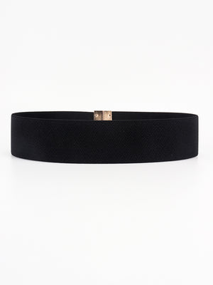 Alloy Buckle Elastic Belt-Teresa's Fashionista LLC