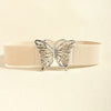 Butterfly Alloy Buckle Elastic Belt-Teresa's Fashionista LLC