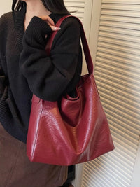 PU Leather Shoulder Bag