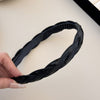 PU Leather Braided Hair Headband - Teresa's Fashionista LLC