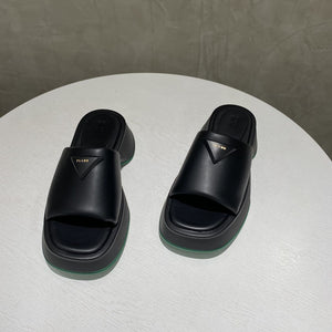 PU Leather Platform Sandals-Teresa's Fashionista LLC