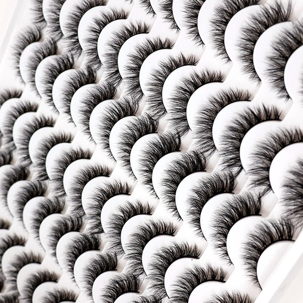 3D False Eyelashes Are Multi-layered, Realistic, Soft And Comfortable