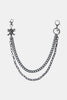 Treasure Point Shape Double Layer Alloy Belt-Teresa's Fashionista LLC