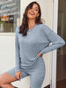 Ribbed Long Sleeve Top and Shorts Set-Teresa's Fashionista LLC