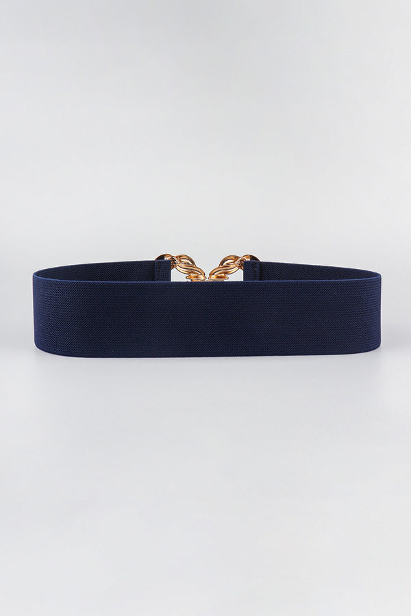 Zinc Alloy Buckle Elastic Belt-Teresa's Fashionista LLC