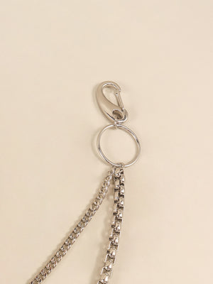 Double-Layered Metal Chain Belt-Teresa's Fashionista LLC