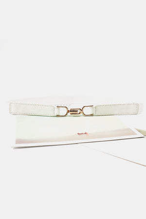 Alloy Buckle Elastic Belt-Teresa's Fashionista LLC