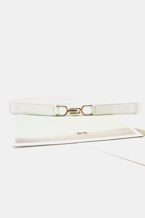 Alloy Buckle Elastic Belt-Teresa's Fashionista LLC