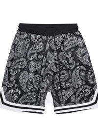 Men's Drawstring Printed Shorts