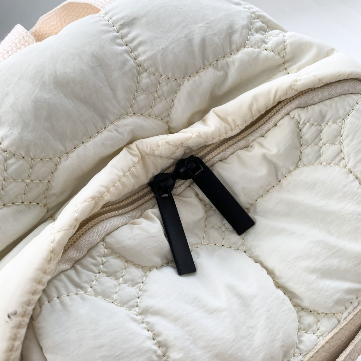 Quilted Polyester Backpack Bag-Teresa&#39;s Fashionista LLC