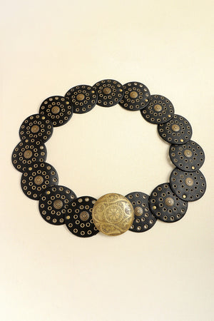 Vintage PU Leather Wide Belt-Teresa's Fashionista LLC