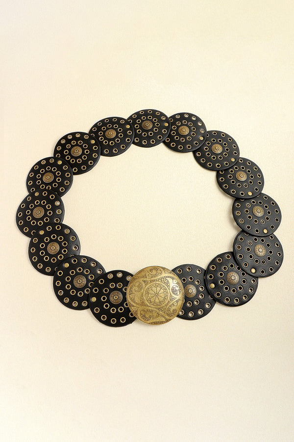 Vintage PU Leather Wide Belt-Teresa's Fashionista LLC
