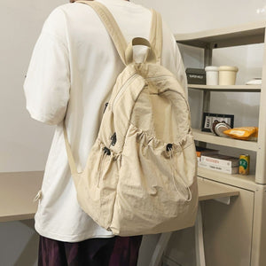 Drawstring Nylon Backpack Bag-Teresa's Fashionista LLC