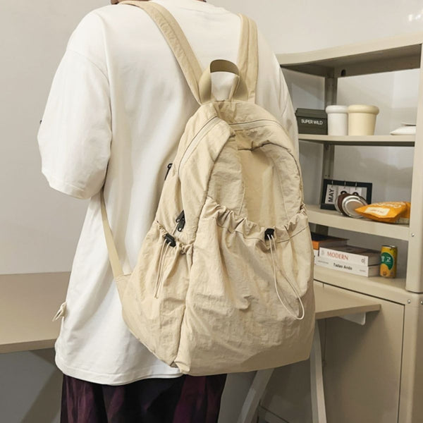 Drawstring Nylon Backpack Bag-Teresa's Fashionista LLC