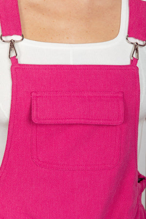 VERY J Adjustable Suspender Overalls with Pockets - Teresa's Fashionista LLC