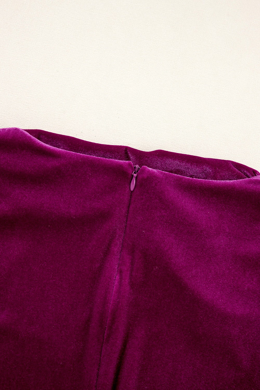 Ruched Mock Neck Long Sleeve Dress - Teresa's Fashionista LLC